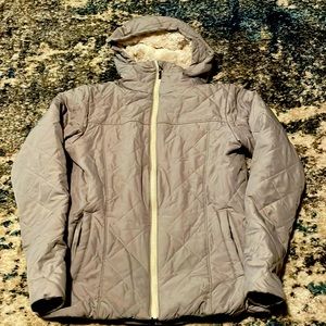 Columbia fleece/fur lined short woman’s winter coat